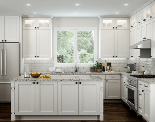 The Timeless Style of a Black & White Kitchen Design - RTA Wood Cabinets