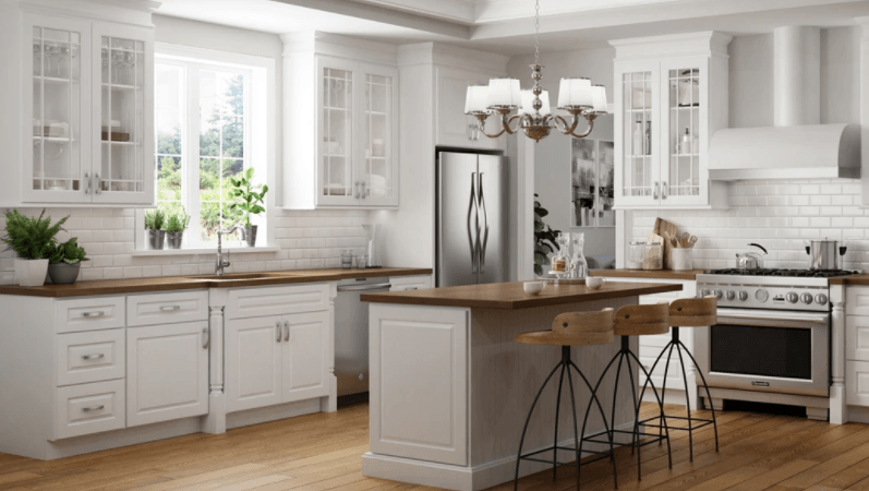 What Color Countertop Goes Best with White Cabinets? - RTA Wood Cabinets