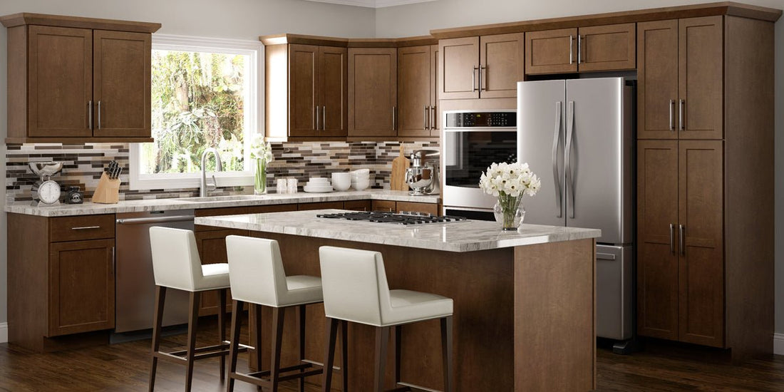 How to Design a Social Kitchen Perfect for Entertaining & Family Gatherings - RTA Wood Cabinets