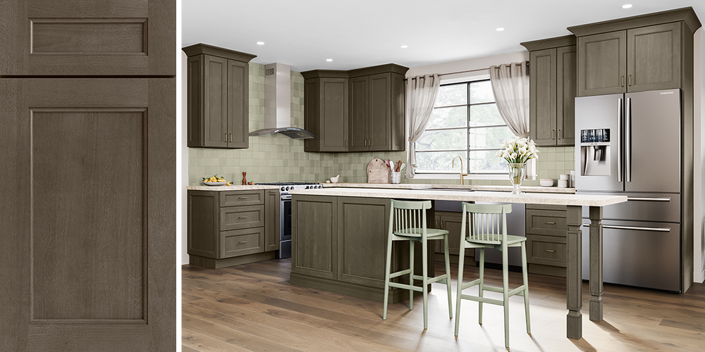 Haven Ember Shaker RTA Kitchen Cabinets