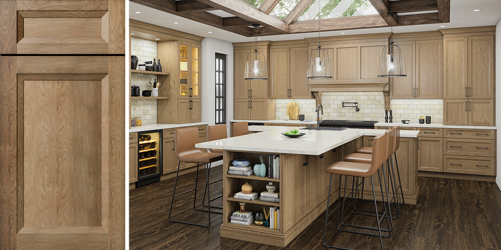 Oxford Toffee Shaker RTA Kitchen Cabinets – RTA Wood Cabinets