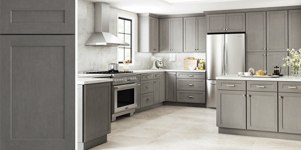 JSI Amesbury Mist Kitchen Cabinets