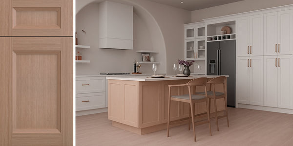 Sydney Ale Shaker Assembled Kitchen Cabinets - RTA Wood Cabinets