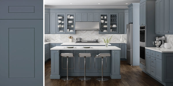 RTA Wood Cabinets JSI Essex Castle shaker collection Kitchen Cabinets