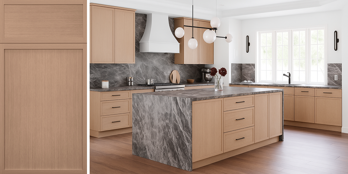 Newport Ale Thin Shaker Assembled Kitchen Cabinets – RTA Wood Cabinets