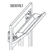 AAMR-SB30TILT Amesbury Mist Recessed Assembled Soap Tilt Out tray