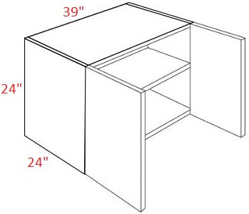 BMM653-3924X24 Broadway Coastal Assembled 39x24x24 Wall Cabinet
