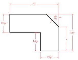 ASD-ALRM Highland Dove Grey Assembled Light Rail Molding Shaker