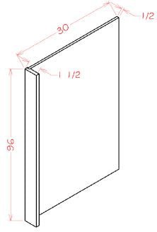 AHD-REPV3096 Oxford Sage Assembled Refrigerator Panel