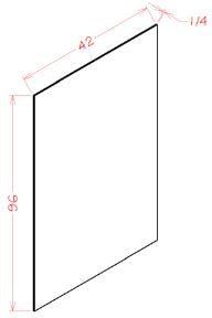 ASB-FPV4296 Highland Black Assembled Skin/Panel