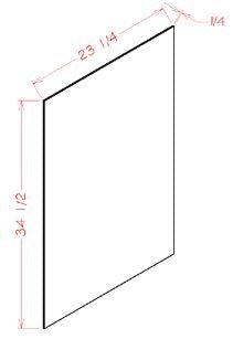 AOS-BSV Oxford Sage Assembled Base Skin/Panel