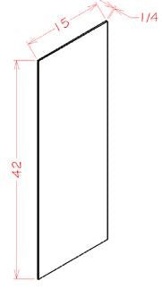 AOW-WSV42 Oxford White Wall Skin/Panel