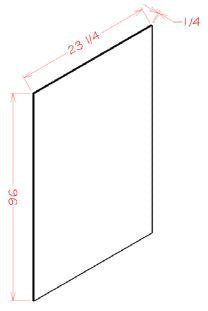 AOM-USV2496 Oxford Mist Wall Skin/Panel