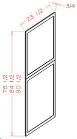 ASEO-TDEP2496 Haven Ember Assembled Pantry Decorative End Panel