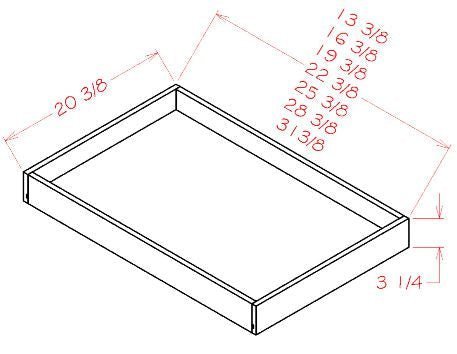 ASEO- RS27-TypeA Haven Ember Assembled Roll Out Tray
