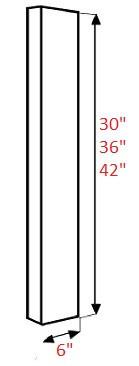 RB10-F630 Richmond White 6x30 Filler