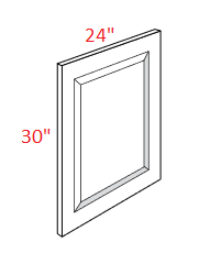 AKEL-BDEC Essex Lunar Assembled Base Decorative End Panel