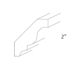 SB10-CRM Sydney White Crown Molding Traditional