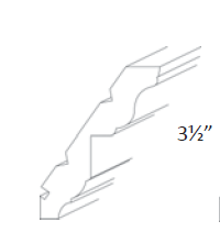 SB102-RCRM Sydney Linen Traditional Crown Molding