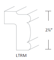 RB10-LTRM Richmond White Decorative Light Rail Molding