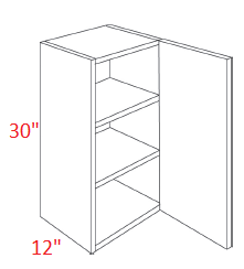 BMM655-930 Broadway Beach Assembled 9x30 Wall Cabinet
