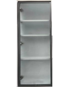 VMB-WGDC2442 Euro M Black RTA Glass Door
