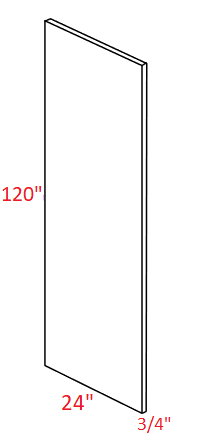 NB107-UREP24-10 Newport Evergreen Refrigerator Panel
