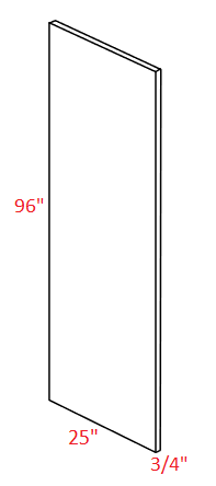 BMM603-UREP25 Broadway Cobalt Refrigerator Panel