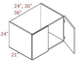 VTM-VHSB36 Euro Medium Oak RTA Hanging Vanity