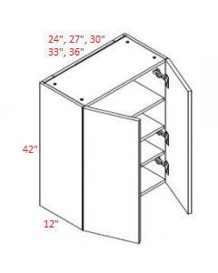 VMC-W2442 Euro M Cashmere RTA 24x42 Wall Cabinet