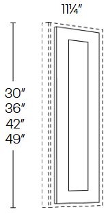 EB23-WDE1230 Elegant Stone Wall Decorative End Panel