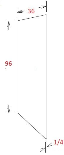 TS-BP3696 Horizon Toffee RTA Skin/Panel