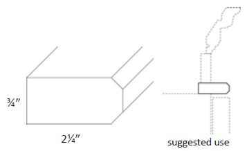 EB27-TBMS Elegant Ocean Trim Molding 