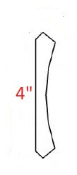 HSC-COV8 Harbor Brown RTA Cove Crown Molding