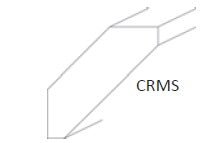 L11-CRMS Luxor Espresso RTA Crown Molding Shaker